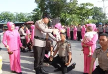 127 Personel Polresta Barelang Naik Pangkat, Apresiasi Dedikasi