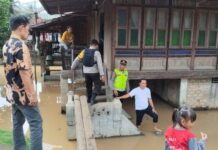 Banjir Terjang Kabupaten OKU Sumsel, 450 KK Terdampak
