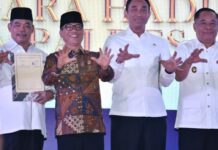 Mendes-Kepala BNN Deklarasi Indonesia Bersinar, Komitmen Perangi Narkoba