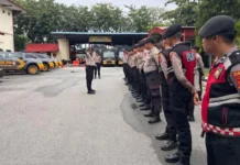 Polresta Barelang Tetap Jaga Kamtibmas Pasca Libur Tahun Baru
