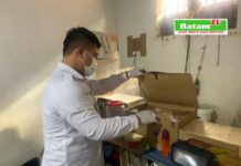 Cegah Peredaran Barang Terlarang, Rutan Batam Gelar Razia Gabungan