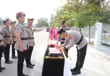 Sejumlah Pejabat Utama Polresta Barelang Lakukan Sertijab