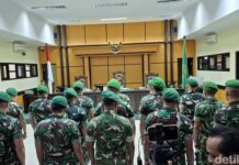 17 Prajurit Divonis 6-9 Tahun Bui dan Dipecat di Kasus Kematian Prada Lucky