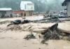 6 Kecamatan di Tapteng Diterjang Banjir Bandang, Jembatan Darurat Hanyut