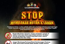 Cegah Terjadinya Karhutla, Polresta Tanjungpinang Imbau Warga Hentikan Membakar Lahan