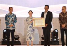 Ketua DPRD Batam Raih Penghargaan Kolaborasi Investasi dari BP Batam