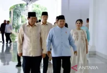 Prabowo Terima Kunjungan SBY dan Tokoh Nasional dalam Halalbihalal di Istana