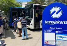 H+2 Lebaran, Rute P11 Transjabodetabek Dipadati Penumpang dari Bogor