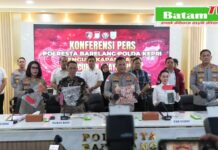 Amsakar Apresiasi Jajaran Polda Kepri Ungkap Kasus Pencurian Fasilitas Umum