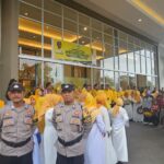 Personil Polresta Tanjungpinang Amankan Musda V Partai Golkar Kepri, Situasi Aman dan Kondusif