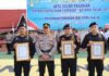 Kapolresta Beri Penghargaan kepada Bea dan Cukai Tanjungpinang atas Kolaborasi Pengungkapan Kasus Narkotika 2,7 Kg