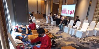 Rayakan First Anniversary, Grand Mercure Batam Centre Gelar Aksi Donor Darah Kumpulkan 40 Kantong Darah