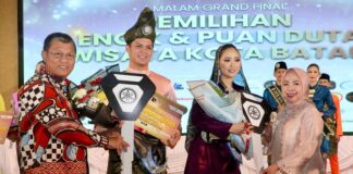 Grand Final Duta Wisata Batam 2026, Arya dan Keizia Raih Gelar Encik dan Puan