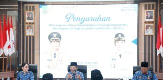 Amsakar Ingatkan ASN Jaga Soliditas, Li Claudia Jalankan Amanah sebagai Plh Wali Kota Batam