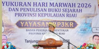 Peringatan Hari Marwah, Wagub Nyanyang: “Ini Monumental dan Sakral, Masyarakat Harus Semangat dan Bersatu Membangun Kepri”