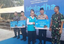 Polresta Barelang Terima Bantuan Sapi Kurban dari PLN Batam