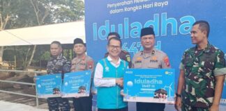 Polresta Barelang Terima Bantuan Sapi Kurban dari PLN Batam