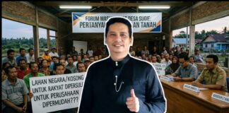 Menggugat Oknum Pemdes Sugie, Mengapa Lahan Negara Dipermudah untuk Korporasi Tapi Dipersulit untuk Rakyat?