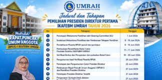 Menuju RPUA I, IKAFEBM UMRAH Mulai Sosialisasi dan Buka Pendaftaran Peserta