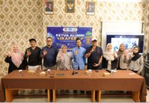 Kabid BPBD Bintan Wiryawan Wira Resmi Pimpin IKA FEBM UMRAH Periode 2026–2030