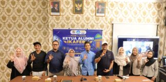Kabid BPBD Bintan Wiryawan Wira Resmi Pimpin IKA FEBM UMRAH Periode 2026–2030