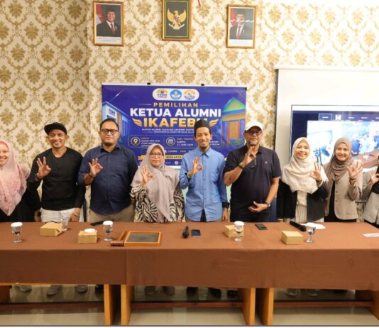 Kabid BPBD Bintan Wiryawan Wira Resmi Pimpin IKA FEBM UMRAH Periode 2026–2030