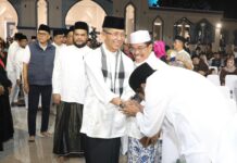 Tablig Akbar 1 Muharram di Batam Berlangsung Khidmat, Amsakar Bacakan Puisi Jabal Uhud