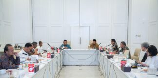 Gubernur Ansar Paparkan Penataan Infrastruktur Kawasan Pulau Penyengat di Tiga Kementerian