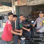 Polsek Sekupang Edukasi Pemilik Bengkel agar Tidak Menjual Knalpot Brong