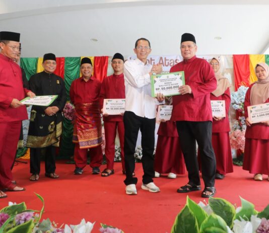 Amsakar Sambut Kafilah MTQ Batam, Tekankan Rendah Hati Jelang MTQ Nasional