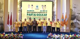 Wali Kota Lis Darmansyah Puji Peran Golkar Dongkrak Ekonomi Tanjungpinang Jadi 4,97 persen