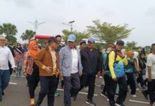 Tak Sekadar Nobar Bola, Pemprov Kepri Hadirkan Bazar UMKM hingga Samsat Keliling di Pulau Dompak