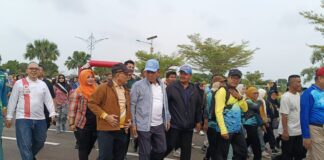 Tak Sekadar Nobar Bola, Pemprov Kepri Hadirkan Bazar UMKM hingga Samsat Keliling di Pulau Dompak