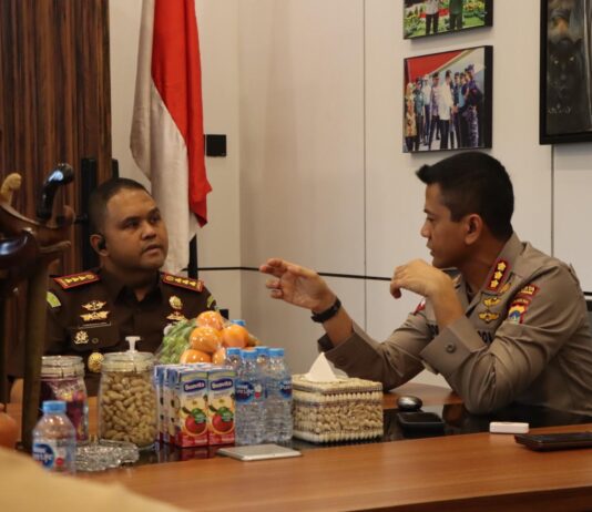 Kapolresta Tanjungpinang Gelar Silaturahmi Bersama Kajari dan Dandim