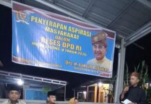 Anggota DPD RI Ismet Abdullah Tampung Keluhan Warga Jalan Sei Serai Kampung Haji dalam Agenda Reses