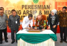 Tingkatkan Layanan Publik, Amsakar Resmikan Gedung Arsip dan Musala PN Batam