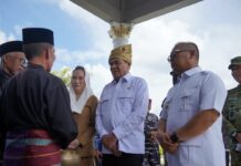 Wagub Nyanyang Sambut Kunjungan Kerja Menko Polkam di Natuna