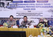 Gubernur Ansar Perkuat Sinergi Reforma Agraria, Fokus Percepatan Redistribusi Tanah