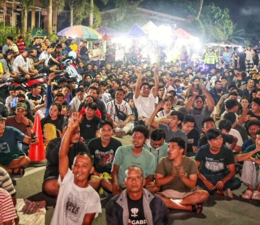 Antusiasme Warga Nobar Final Piala Dunia 2026 Bersama Gubernur Ansar, Spanyol Jadi Juara
