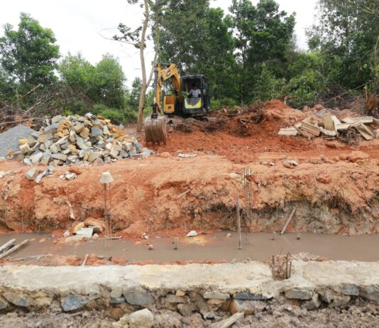Pemprov Kepri Bangun Kanal Banjir di Purwodadi, Bintan Timur