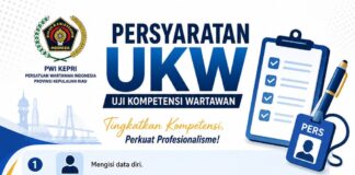 PWI Kepri Matangkan UKW Akbar 2026 Gratis: Kuota 4 Kelas Terisi, Siap Tambah Kelas Jika Animo Tinggi