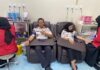 Semarak HUT ke-81 RI, Rutan Batam Bersama UPT Pemasyarakatan se-Kota Batam Gelar Donor Darah di PMI