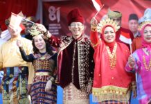 Pawai Pembangunan dan Budaya Nusantara Semarakkan HUT ke-81 RI di Batam
