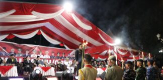 Pawai Obor HUT ke-81 RI di Batam Kobarkan Semangat Perjuangan dan Nasionalisme