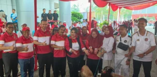 Sambut HUT RI ke-81, Kemenimipas Gelar Jalan Santai hingga Aksi Sosial