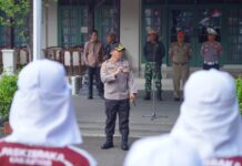 Kapolresta Batang Beri Motivasi Paskibraka, Tekankan Disiplin dan Bijak Bermedia Sosial