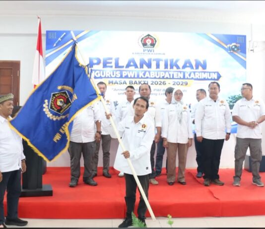 Riadi Kembali Pimpin PWI Karimun Periode 2026-2029, Libatkan Wartawan Milenial