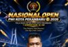 Ketua SIWO PWI Kepri Endang Kurnia Raih Runner-up National Open PWI Pekanbaru 2026