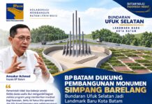 BP Batam Dukung Pembangunan Monumen Simpang Barelang, Bundaran Ufuk Selatan Jadi Landmark Baru