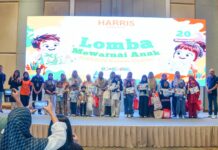Semarak Lomba Mewarnai HARRIS Hotel Batam Center, Anak-anak Asah Kreativitas dan Percaya Diri